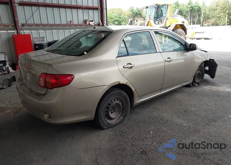 2009 Toyota Corolla Le из США, поврежденный, VIN 1NXBU40E69Z001090